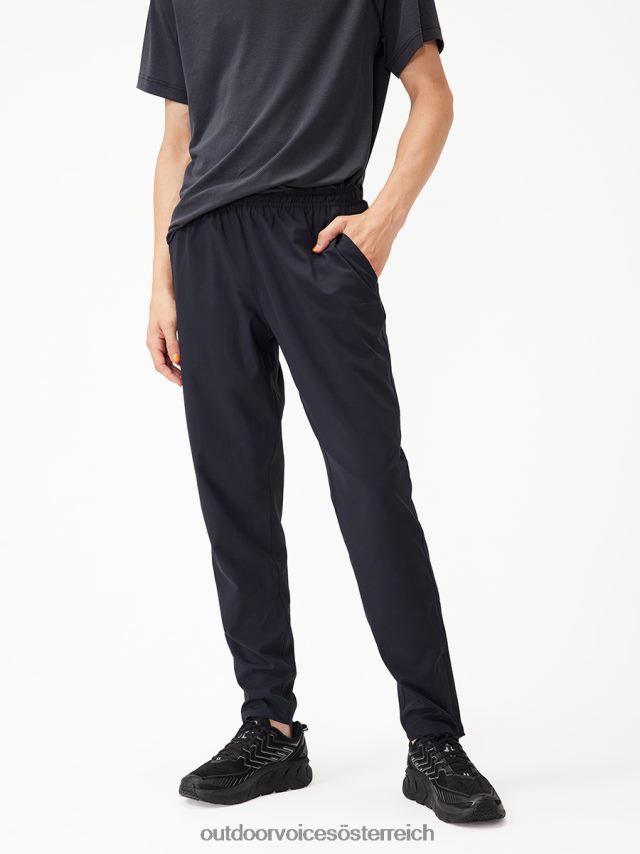 Kleidung Outdoor Voices Männer Hose mit hohem Schritt Schwarz X4DF128