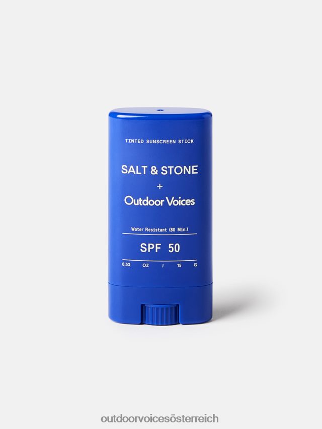 Zubehörteil Outdoor Voices unisex Salt & Stone x ov getönter Sonnenschutzstift SPF 50 OV blau X4DF110